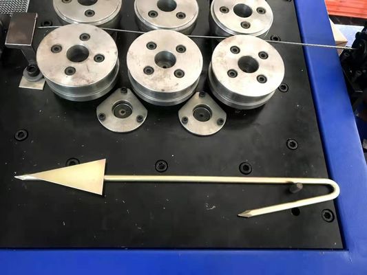 10mm ওয়্যার নমন মেশিন 2D ছাঁচনির্মাণ আর্ক পাঞ্চিং সিই অনুমোদিত