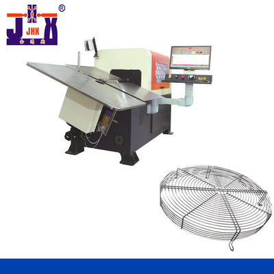 8mm হার্ডওয়্যার 3D ওয়্যার বেন্ডিং মেশিন ফ্যান গার্ড মেকিং মেশিন 380V